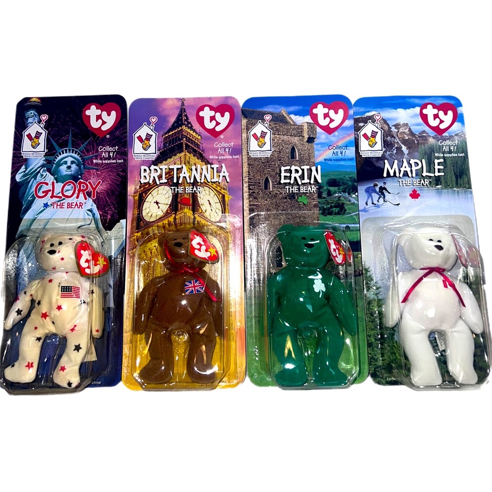 1999 Ty McDonalds International Beanie Babies